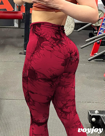 Seamless Leggings for Women High Waist Yoga Pants Scrunch Butt Lifting Elastic Tights